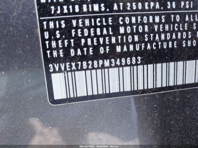 2023 VOLKSWAGEN TAOS 3VVEX7B28PM349683 Photo 8