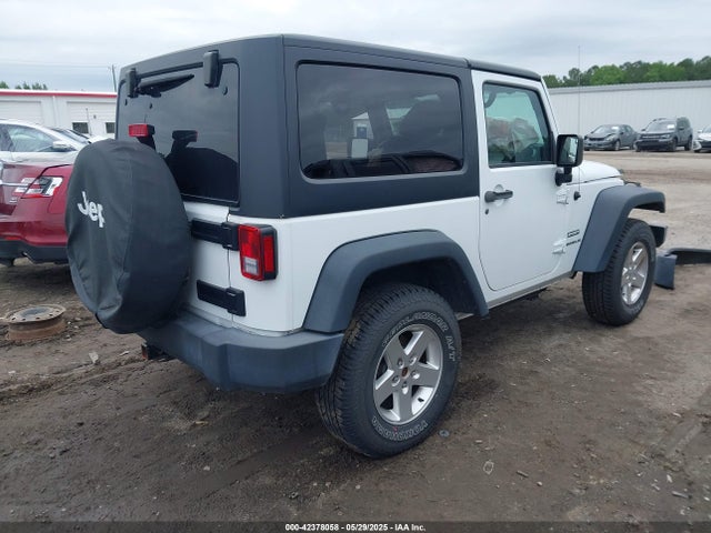 1C4AJWAG9HL611476 Jeep Wrangler Sport 4x4