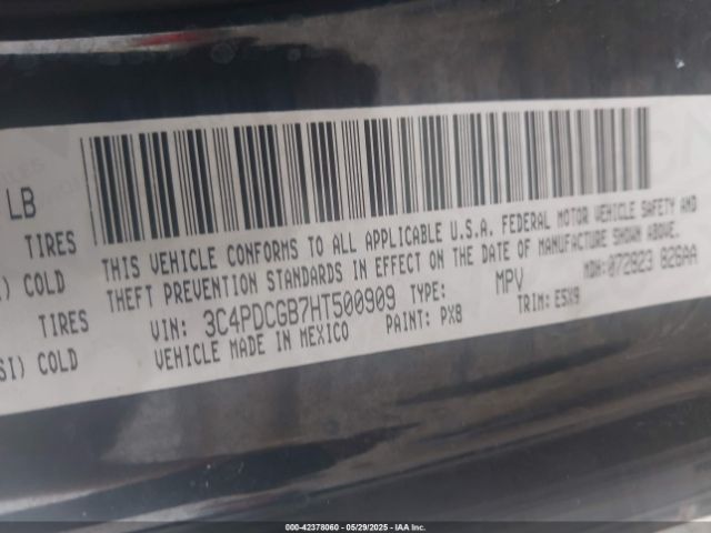 2017 DODGE JOURNEY 3C4PDCGB7HT500909 Photo 8
