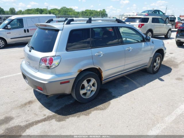 2004 MITSUBISHI OUTLANDER JA4LZ41FX4U041418 Photo 3