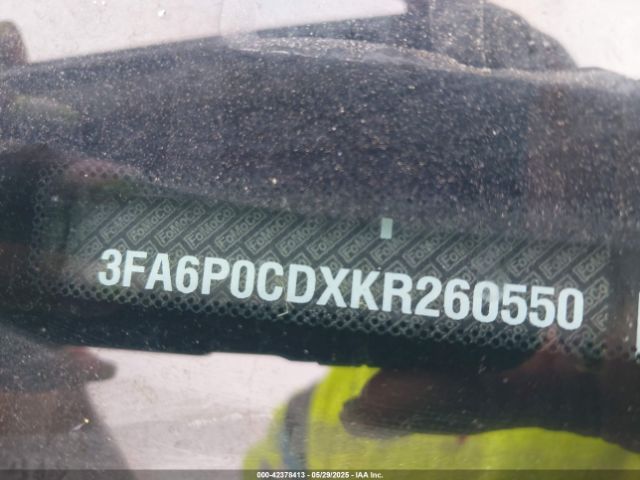 3FA6P0CDXKR260550 Ford FUSION SEL