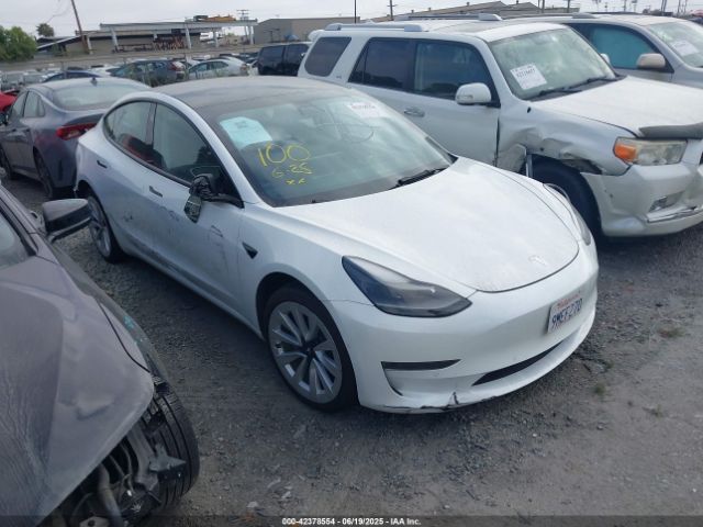 2022 TESLA MODEL 3 5YJ3E1EA3NF142759