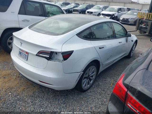 2022 TESLA MODEL 3 5YJ3E1EA3NF142759 Photo 3