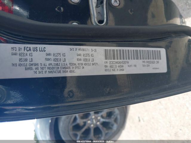 2019 CHRYSLER 300 2C3CCAAGXKH528704 Photo 8
