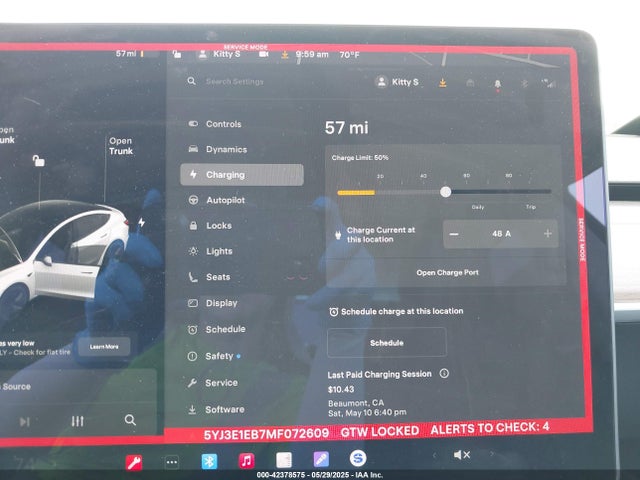 Tesla MODEL 3 2021 5YJ3E1EB7MF072609 Image 17