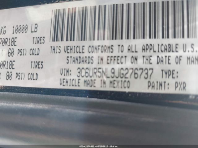 3C6UR5NL9JG276737 RAM 2500