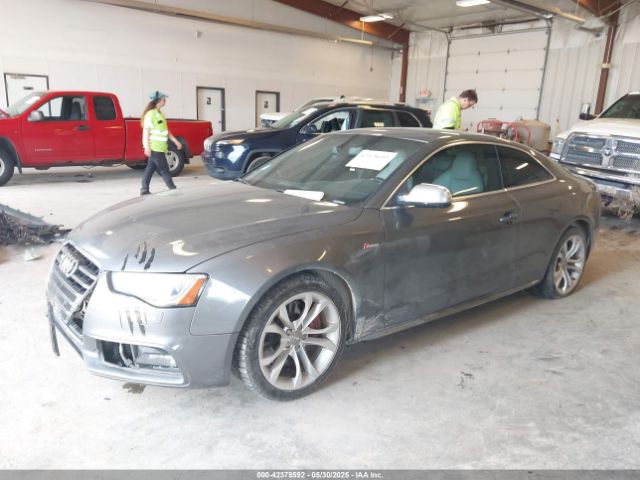 2013 AUDI S5 WAUCGAFR3DA035018 Photo 1