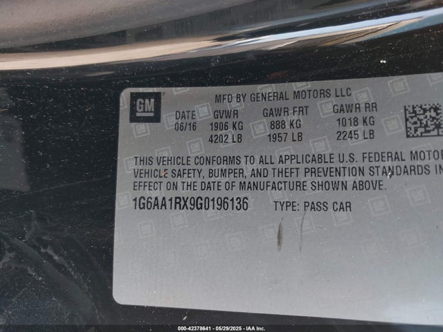 2016 CADILLAC ATS 1G6AA1RX9G0196136 Photo 8