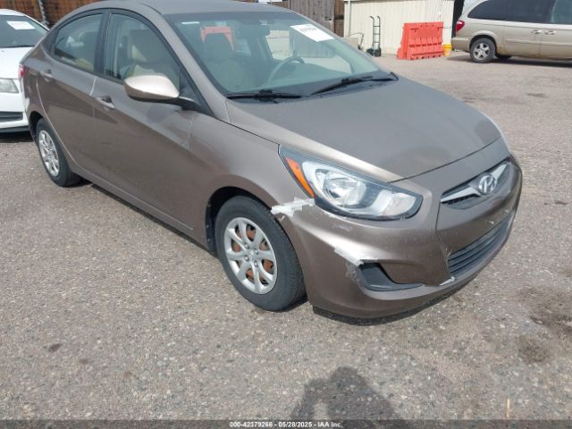 KMHCT4AE7EU681842 Hyundai ACCENT GLS