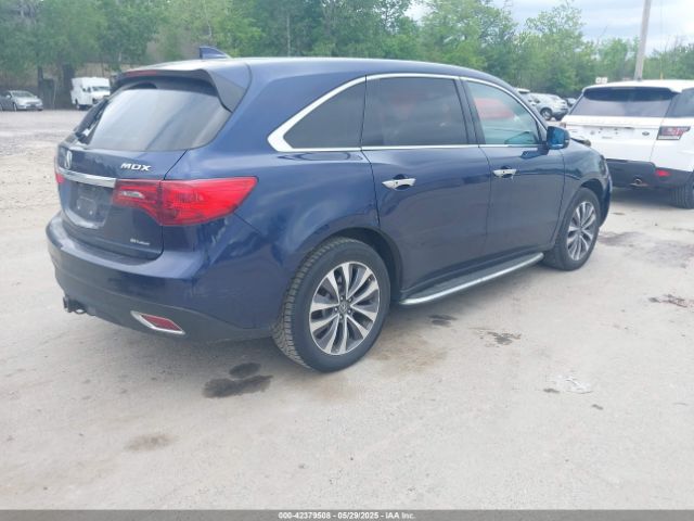 2016 ACURA MDX 5FRYD4H40GB025982 Photo 3