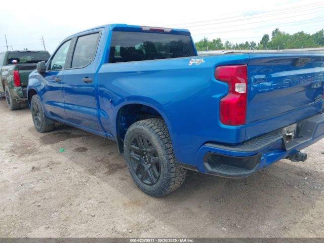 3GCPDBEKXNG529077 Chevrolet Silverado 1500 4wd  Short Bed Custom
