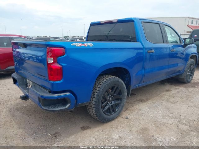 3GCPDBEKXNG529077 Chevrolet Silverado 1500 4wd  Short Bed Custom