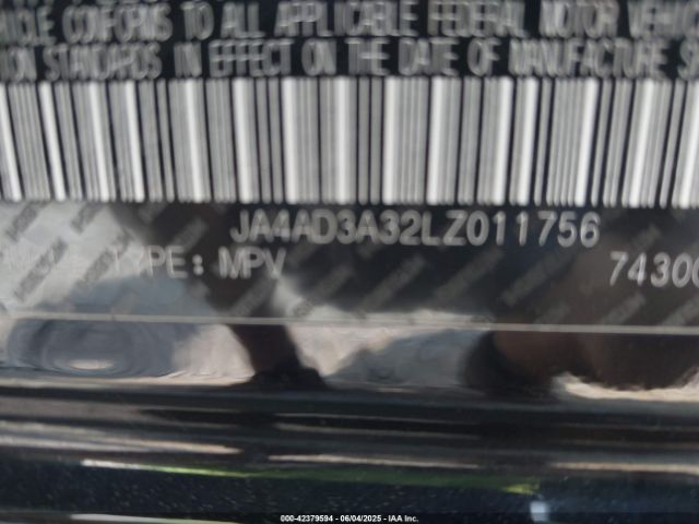 2020 MITSUBISHI OUTLANDER JA4AD3A32LZ011756 Photo 8