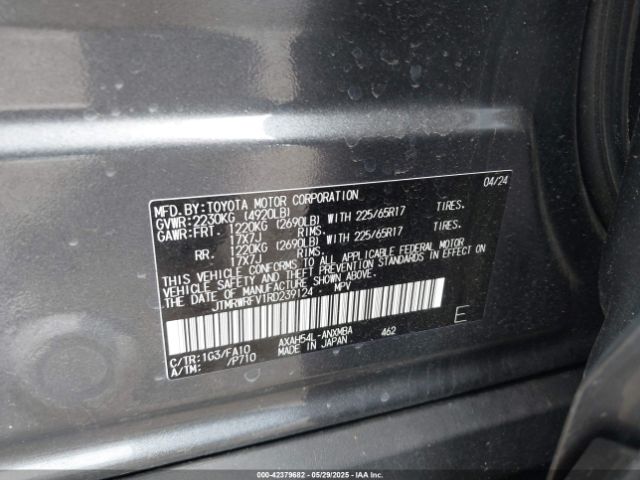 2024 TOYOTA RAV4 HYBRID JTMRWRFV1RD239124 Photo 8