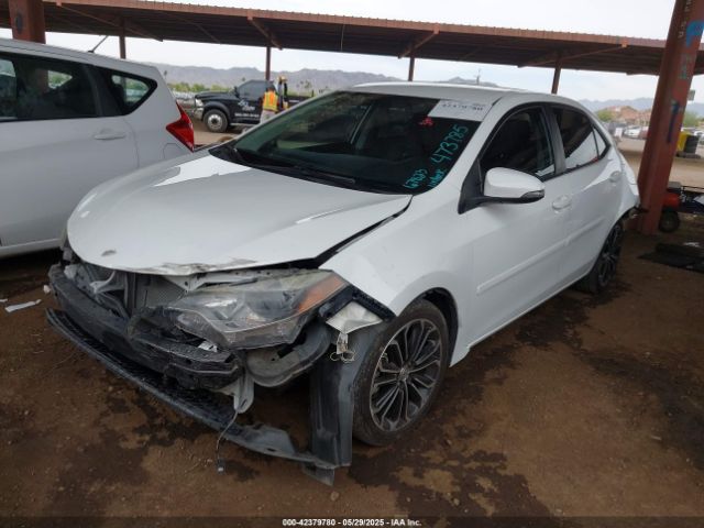 5YFBURHE3FP289648 Toyota Corolla S Plus