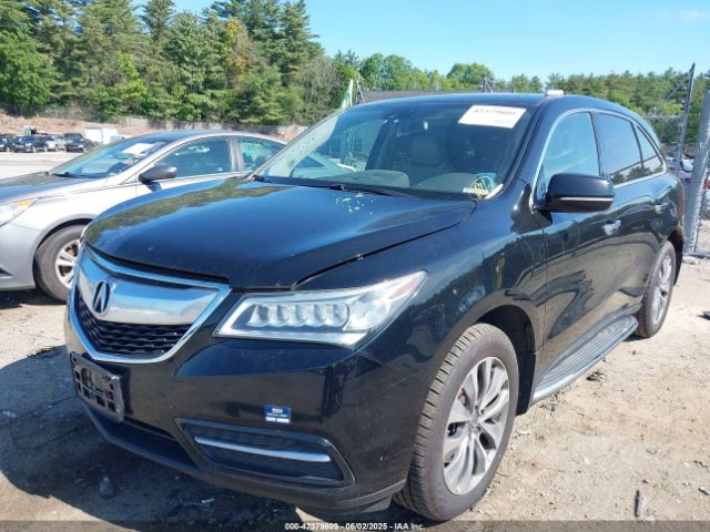 2014 ACURA MDX 5FRYD4H40EB036607 Photo 1