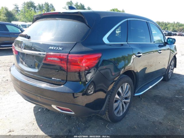 2014 ACURA MDX 5FRYD4H40EB036607 Photo 3