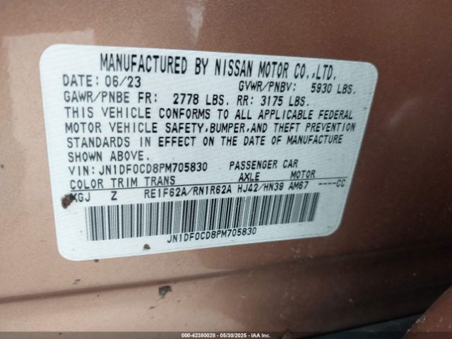 2023 NISSAN ARIYA JN1DF0CD8PM705830 Photo 8