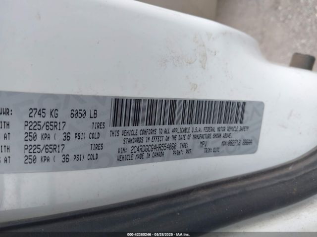 2C4RDGCG4HR554060 Dodge Grand Caravan Sxt