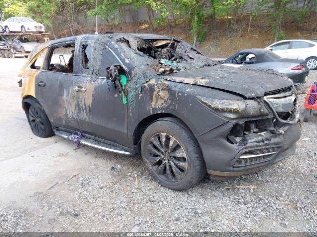 2014 ACURA MDX 5FRYD4H66EB045104 Photo 0