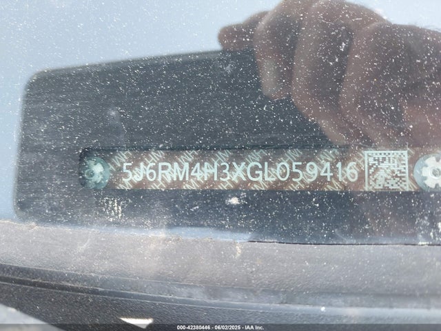 5J6RM4H3XGL059416 Honda k24w9