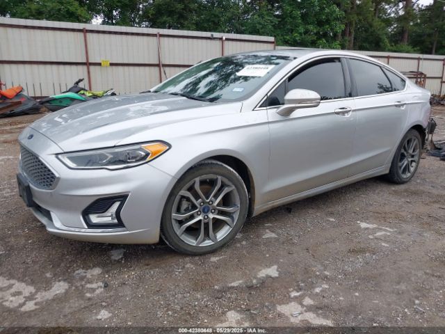 2019 FORD FUSION HYBRID 3FA6P0RU4KR117407 Photo 1