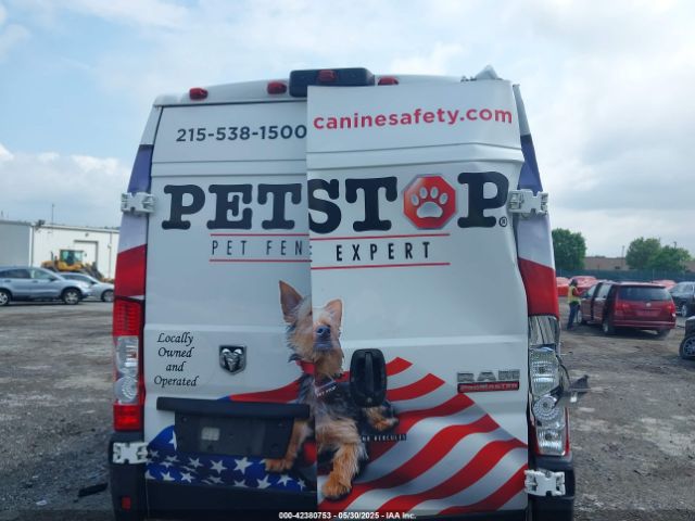 3C6TRVDG7KE561630 RAM Promaster 2500 High Roof 159 Wb