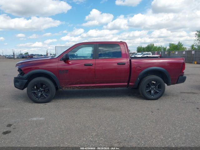 1C6RR7LG0RS129489 RAM 1500 Classic Warlock  4x4 5'7 Box