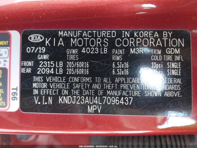 2020 KIA SOUL KNDJ23AU4L7096437 Photo 8