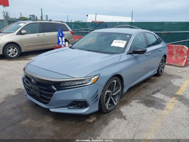 2021 HONDA ACCORD 1HGCV1F34MA107270 Photo 1