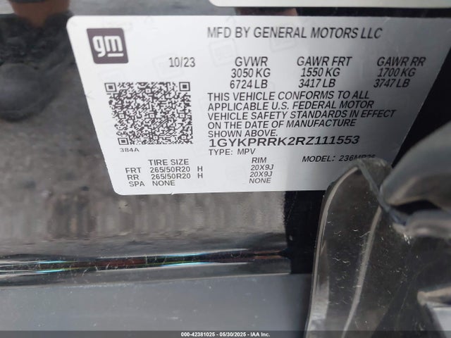2024 CADILLAC LYRIQ 1GYKPRRK2RZ111553 Photo 8
