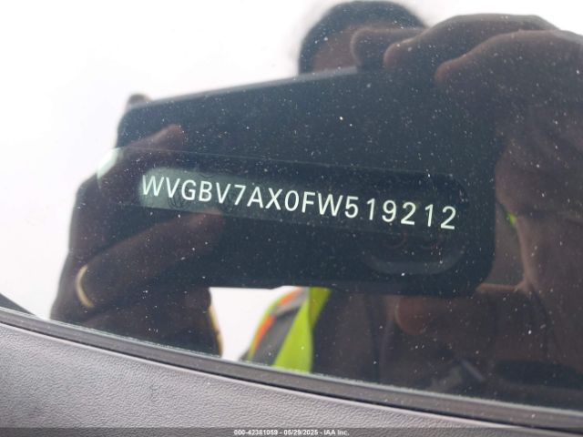 WVGBV7AX0FW519212 Volkswagen Tiguan Sel