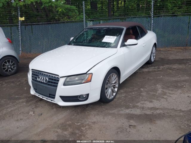 2011 AUDI A5 WAULFAFH2BN020509 Photo 1