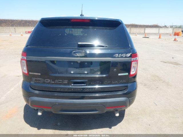 1FM5K8AT6FGA57001 Ford Police Interceptor