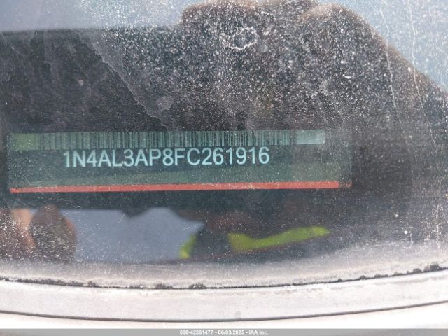 1N4AL3AP8FC261916 Nissan Altima 2.5/2.5 S/2.5 Sl/2.5 Sv