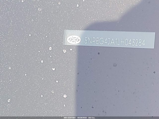 5NPEG4JA1LH043284 Hyundai SONATA SE