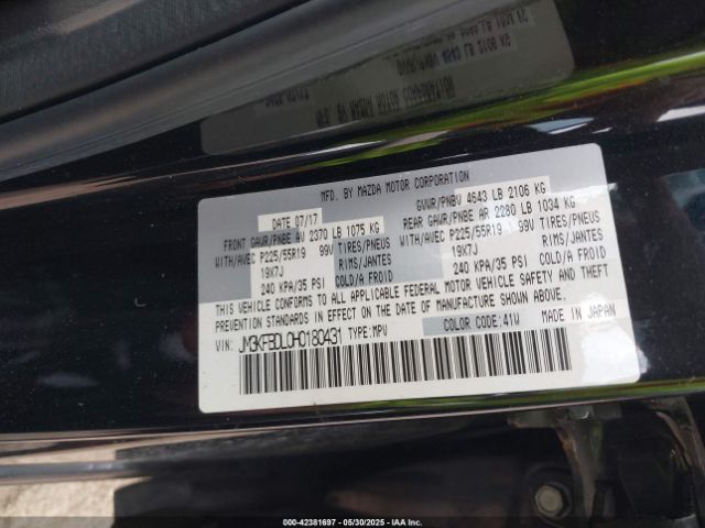 2017 MAZDA CX-5 JM3KFBDL0H0180431 Photo 8