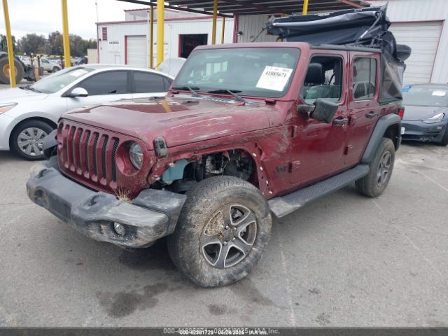 1C4HJXDN5MW840857 Jeep Wrangler Unlimited Sport S 4x4
