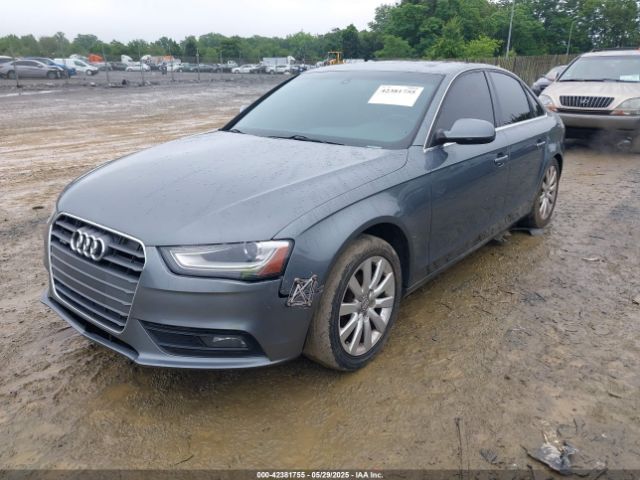 2013 AUDI A4 WAUBFAFL3DN044904 Photo 1