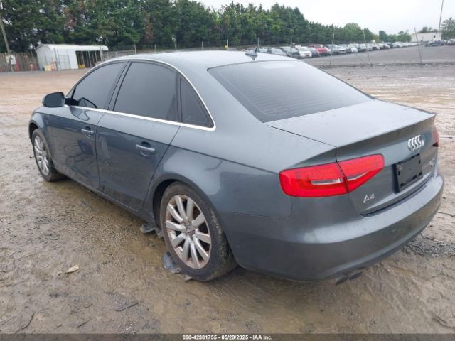 2013 AUDI A4 WAUBFAFL3DN044904 Photo 2