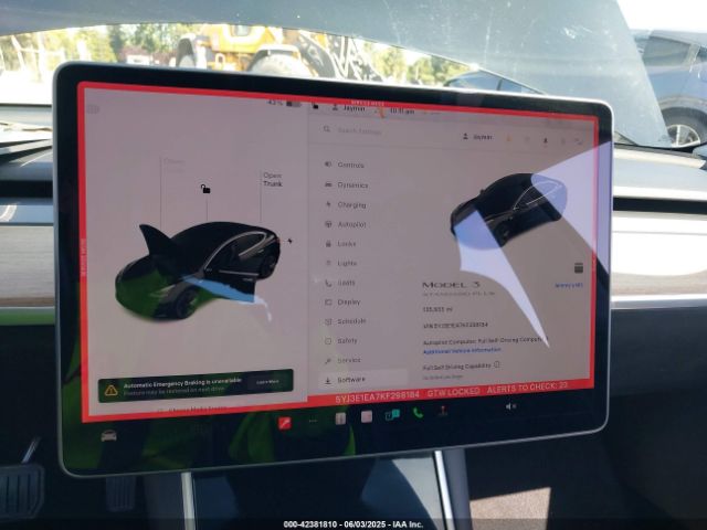 5YJ3E1EA7KF298184 Tesla Model 3 Long Range/mid Range/standard Range/standard Range Plus
