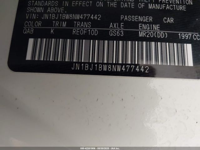 2022 NISSAN ROGUE SPORT JN1BJ1BW8NW477442 Photo 8