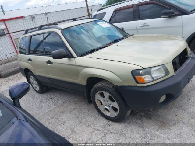 2003 SUBARU FORESTER JF1SG65623H754338 Photo 0