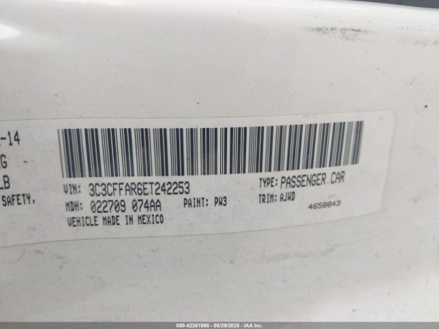 2014 FIAT 500 3C3CFFAR6ET242253 Photo 8