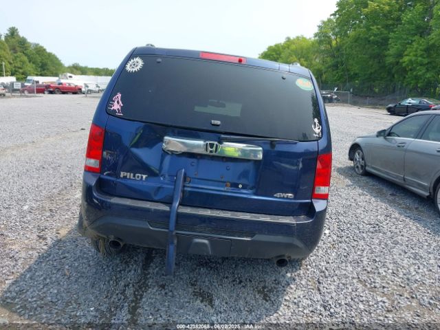 5FNYF4H54FB038267 Honda Pilot Ex-l