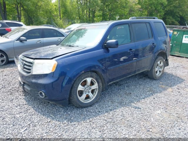 5FNYF4H54FB038267 Honda Pilot Ex-l