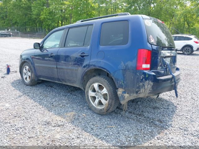 5FNYF4H54FB038267 Honda Pilot Ex-l