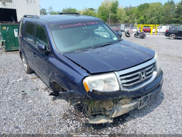 5FNYF4H54FB038267 Honda Pilot Ex-l