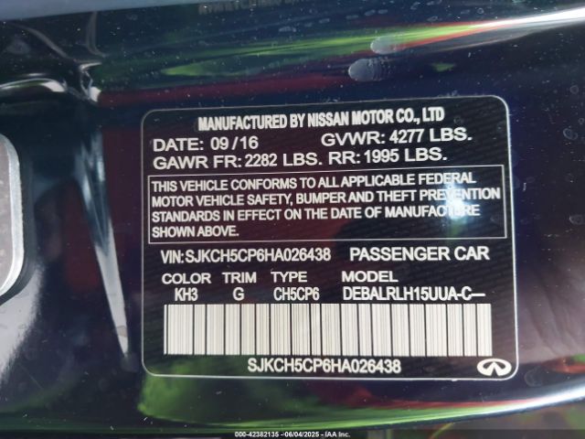 2017 INFINITI QX30 SJKCH5CP6HA026438 Photo 8