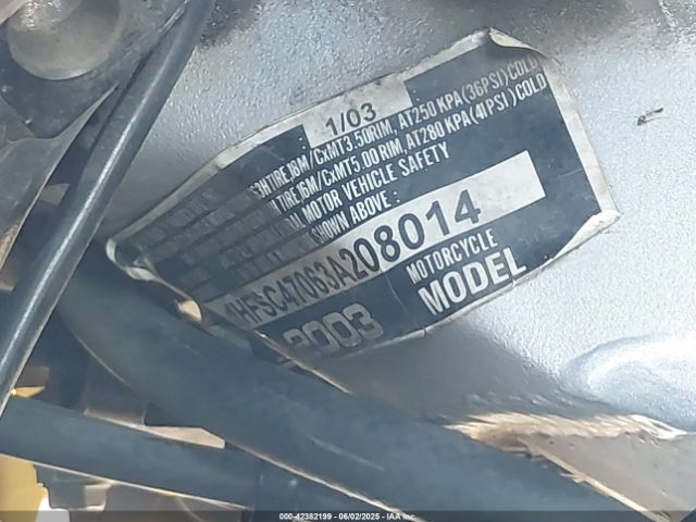 2003 HONDA GL1800 1HFSC47063A208014 Photo 9